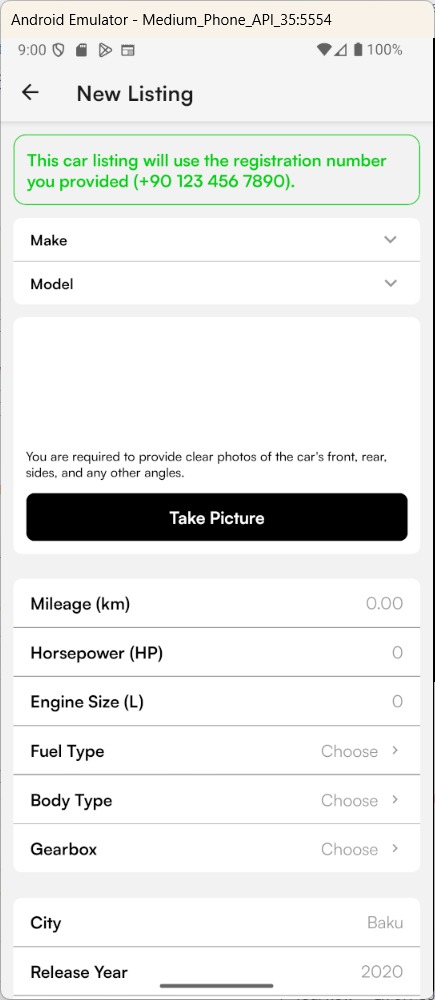 GrabSnap mobile flow screen